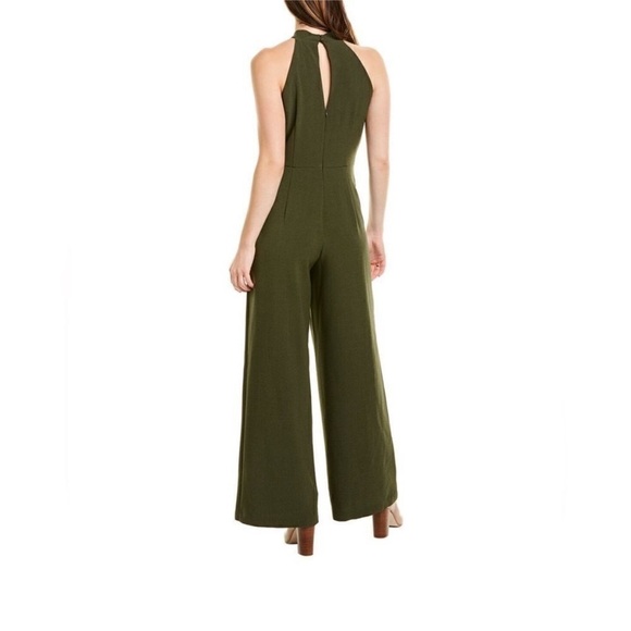 Julia Jordan Halter Twist Neck Sleeveless Jumpsuit - Picture 2 of 11